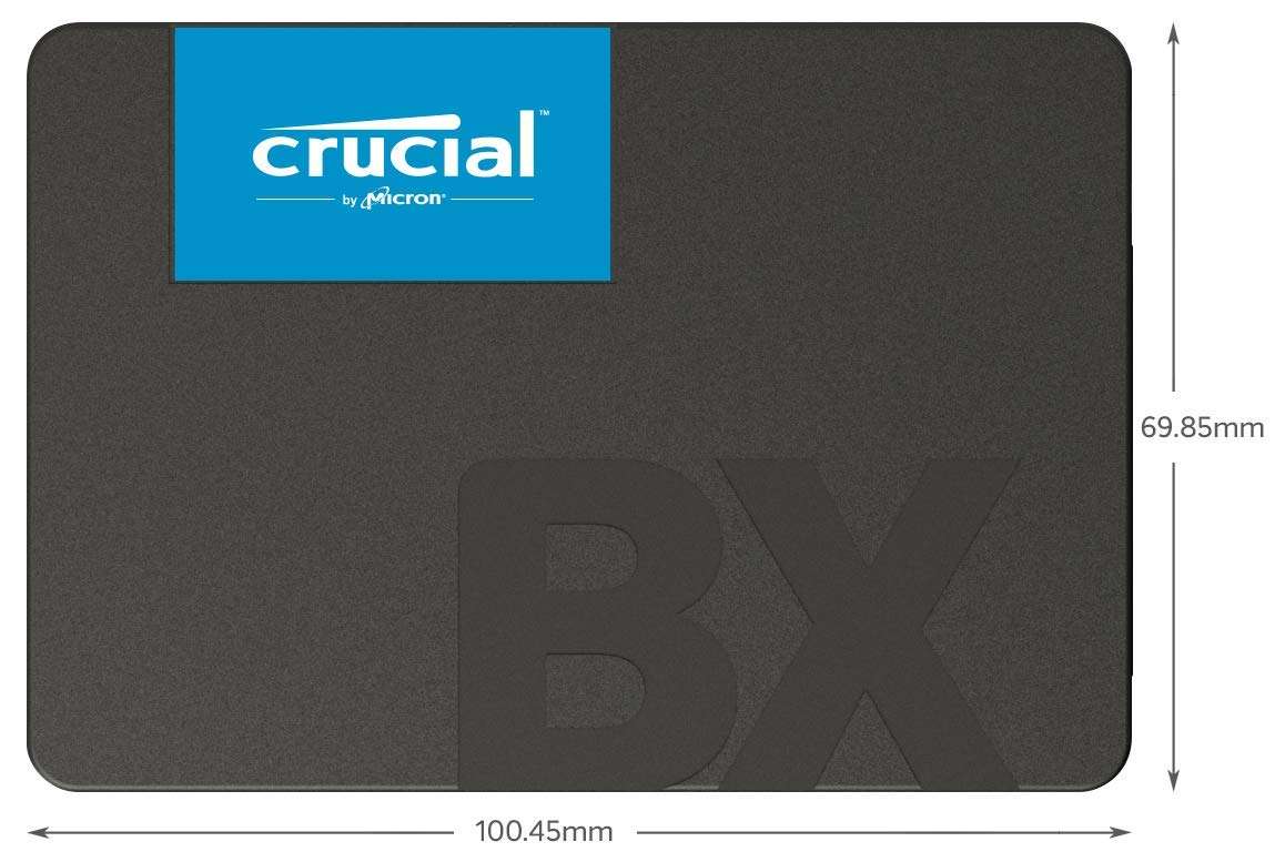 Crucial BX500 1TB 3D NAND SATA 2.5-Inch Internal SSD, up to 540MB/s - CT1000BX500SSD1, Solid State Drive 3