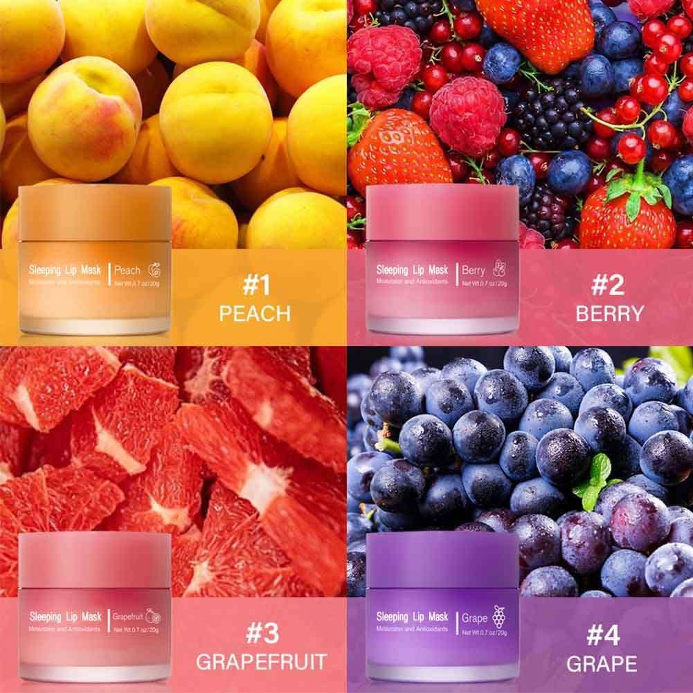 Sleeping lip mask, Nourish & Hydrate Lip Mask, Lip Balm, Lip Oil, Lip Skin Care, Hydrating, Moisturizing Lip Lines Night Sleep Anti-chapped Lip Cream (Grape) 6