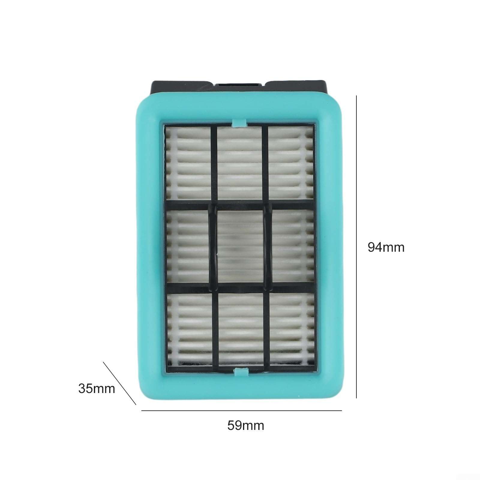 Vacuum Cleaner for Brush Roll Filter Replacement Compatible For Bissell,For CrossWave HF2/3845N/3831 Floor Scrubber(Filter) 3