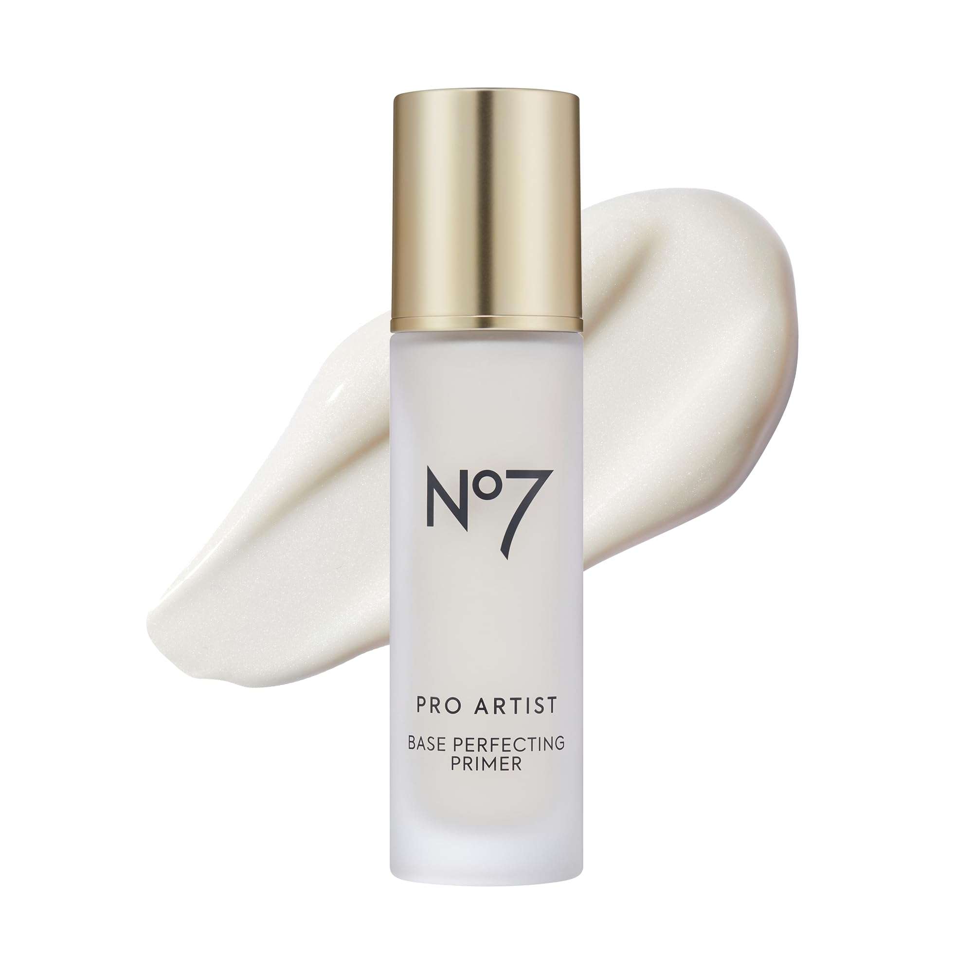 No7 Pro Artist Base Perfecting Makeup Primer - Illuminating Face Primer for Long-Lasting Makeup Wear - Silky, Illuminating Finish for a Healthy-Looking Glow (1 Fl Oz) 1
