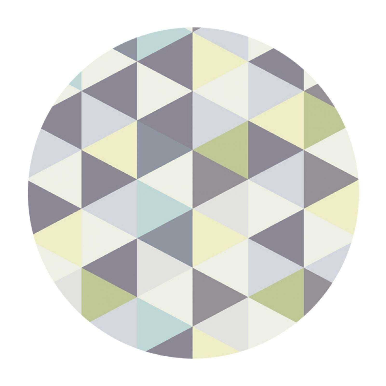 Sitting Pad, Strong and Durable Non-Slip Washable Super Soft Flannel Chair Mat, for Laundry Entry Way Kitchen, Bathroom Apartment, Dorm Room(100cm in Diameter) 1