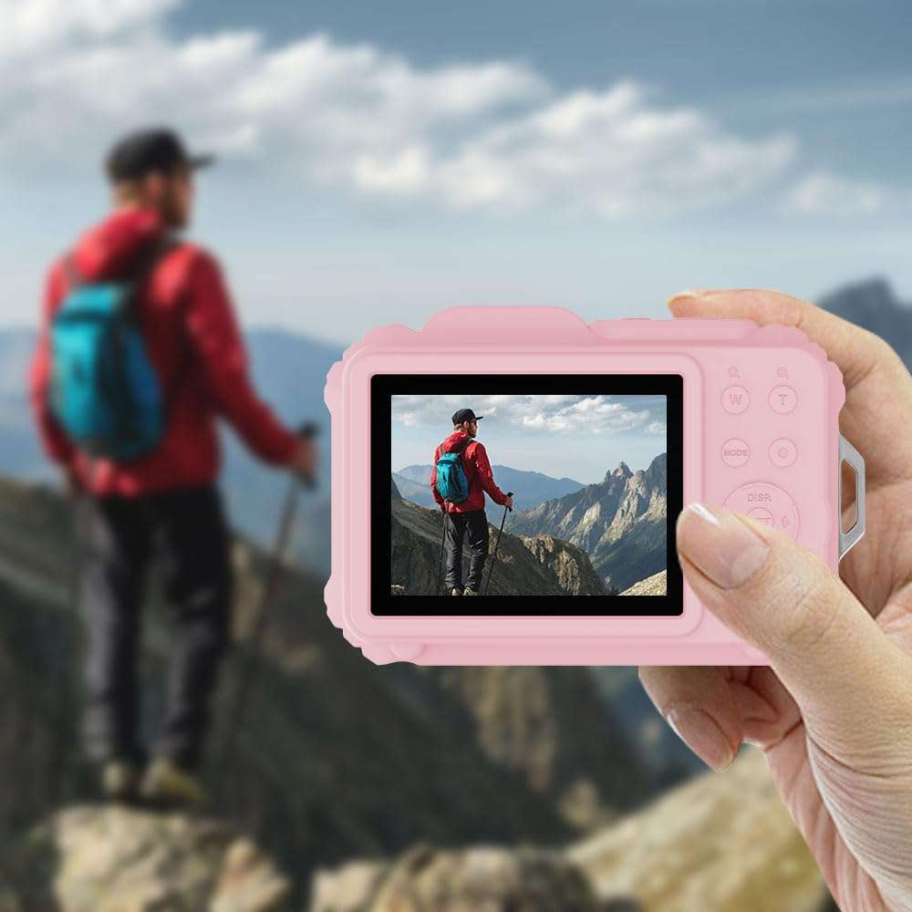 Tedubax Silicone Case for Kodak pixpro wpz2 Digital Camera with 2PCS Screen Protector and Lanyard - Pink 5