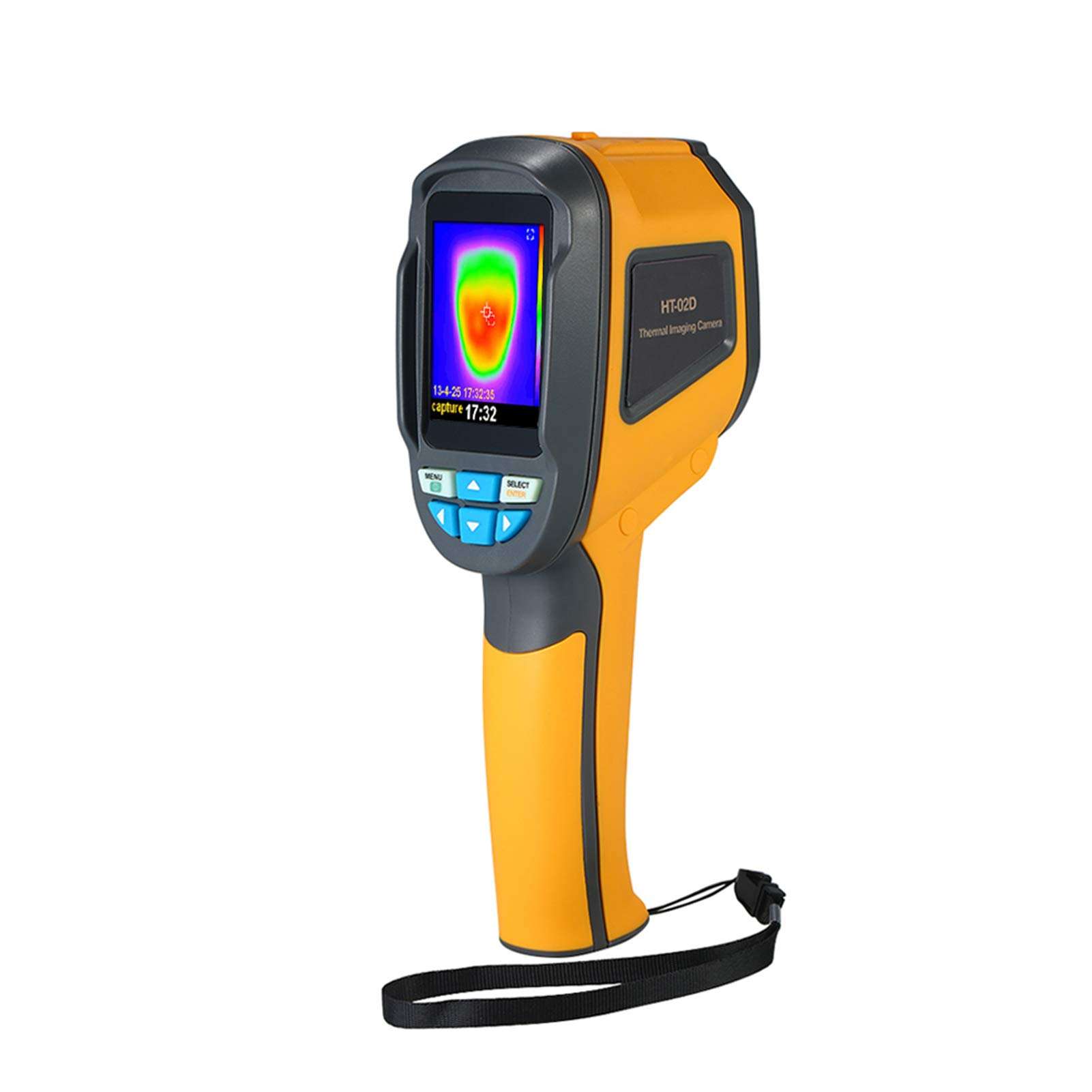 SOWSUN HT-02D Digital Infrared Thermal Imager Thermograph Camera Temperature Sensor Thermometer 2.4 Color Screen Handheld Imaging -4°F to 572°F with SD Card 1