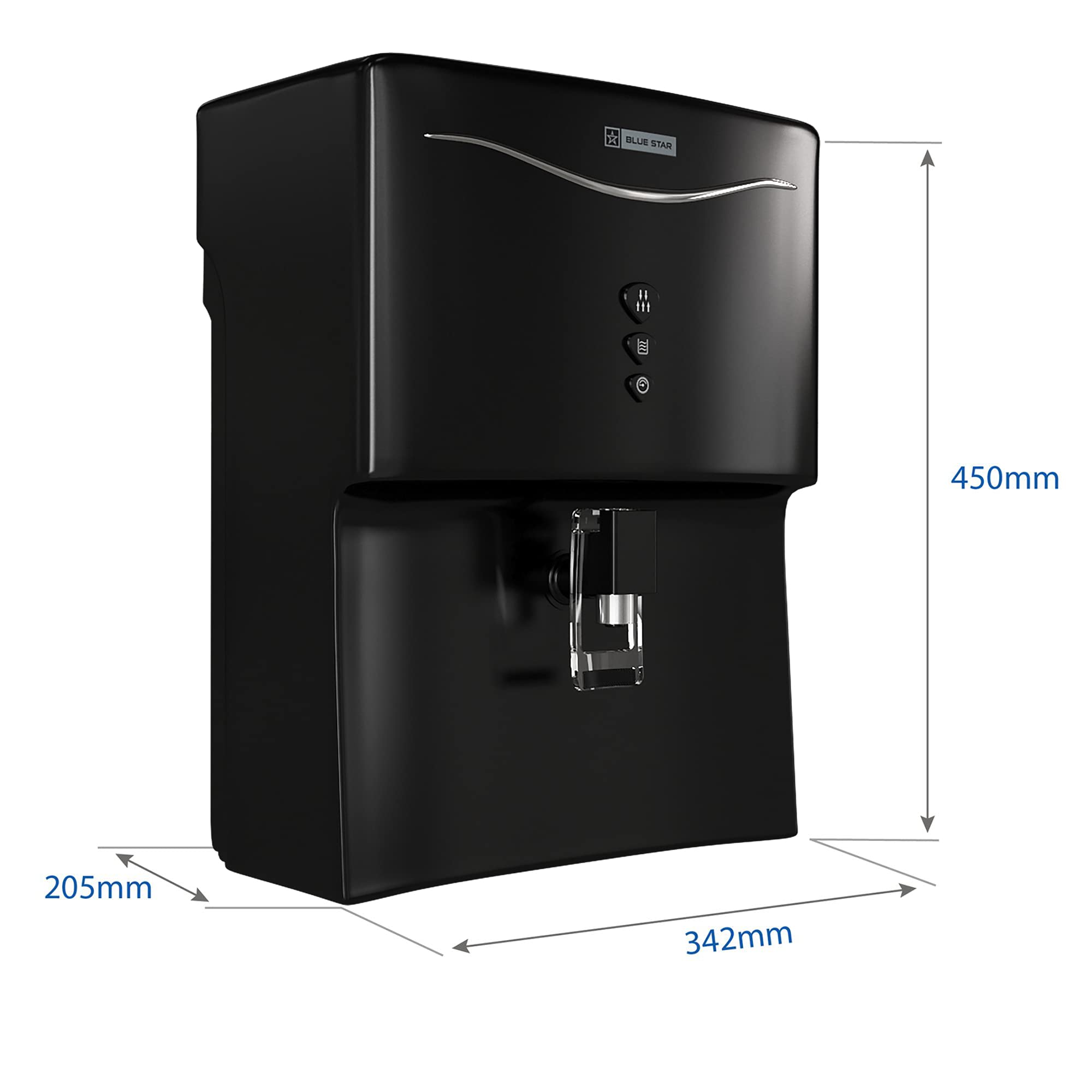 Blue Star Aristo RO+UV 7-Litre Water Purifier, AR4BLAM01 (Black) 3