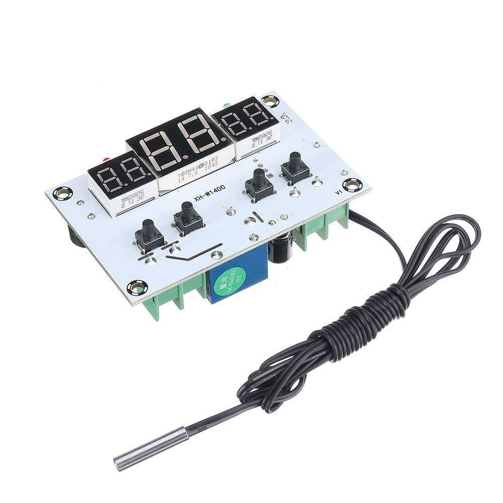 DDRZD Test & Measuring Module 3pcs 220V XH-W1400 Digital Thermostat Embedded Chassis Three Display Temperature Controller Control Board HIGH Performance Test Module 2