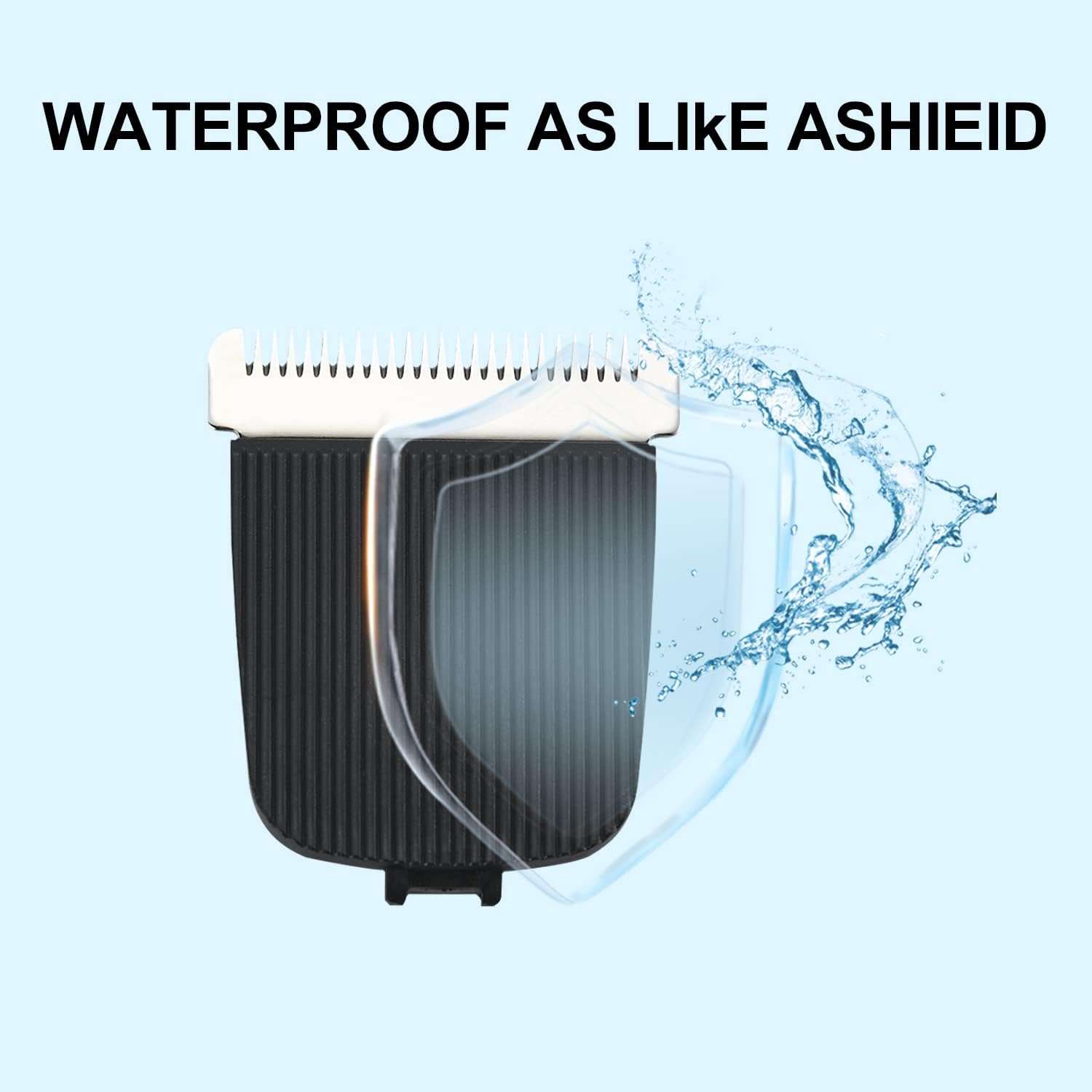 Replacement Blades Compatible Manscaped Lawn Mower Groin Hair Trimmer, Compatible with Manscaped 4.0 3.0 2.0 Replaceable Blade, Black (3 Pack） 4