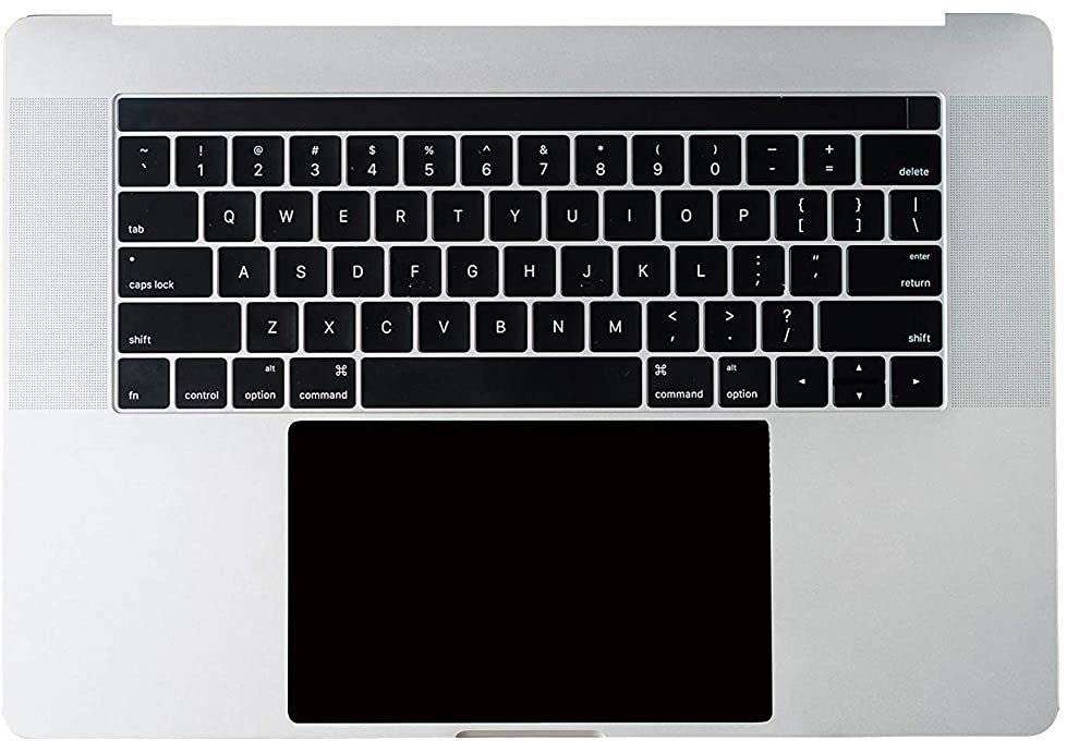Ecomaholics Trackpad touchpad Protector Cover Skin Film Matte Finish Anti Scratch for Asus VivoBook 14 X415JA-BV301WS Laptop- Black , Pack of 1