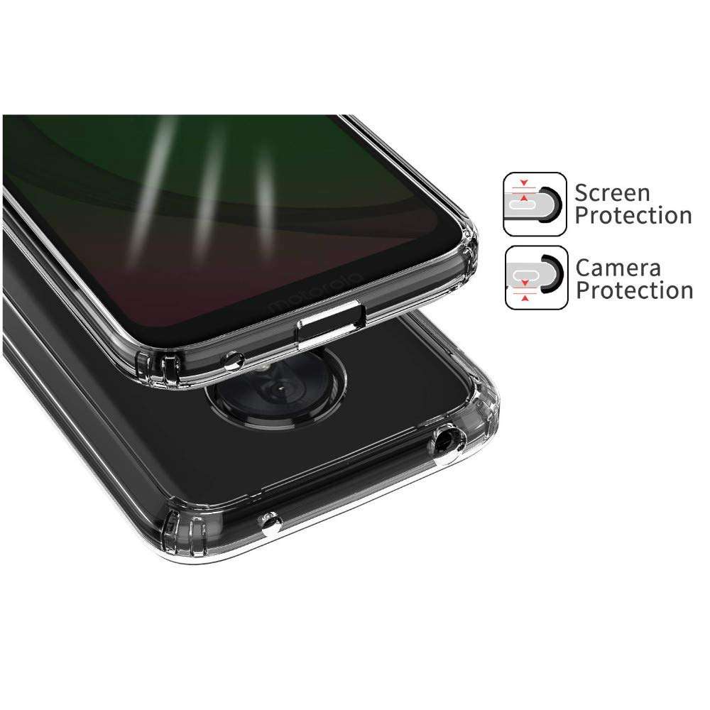 Bettop case for Moto G7 Play (US Version), T-Mobile Revvlry case, Flexible Soft TPU Case with Fashionable Painted Pattern Designs for Moto g7 Play XT1952 case (Rose) 3