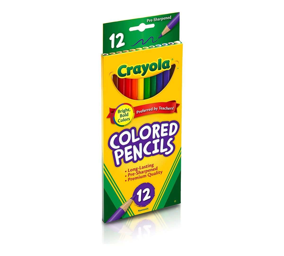 Crayola Long Assorted Colored Pencils bundled by Maven Gifts- pack of 24 4