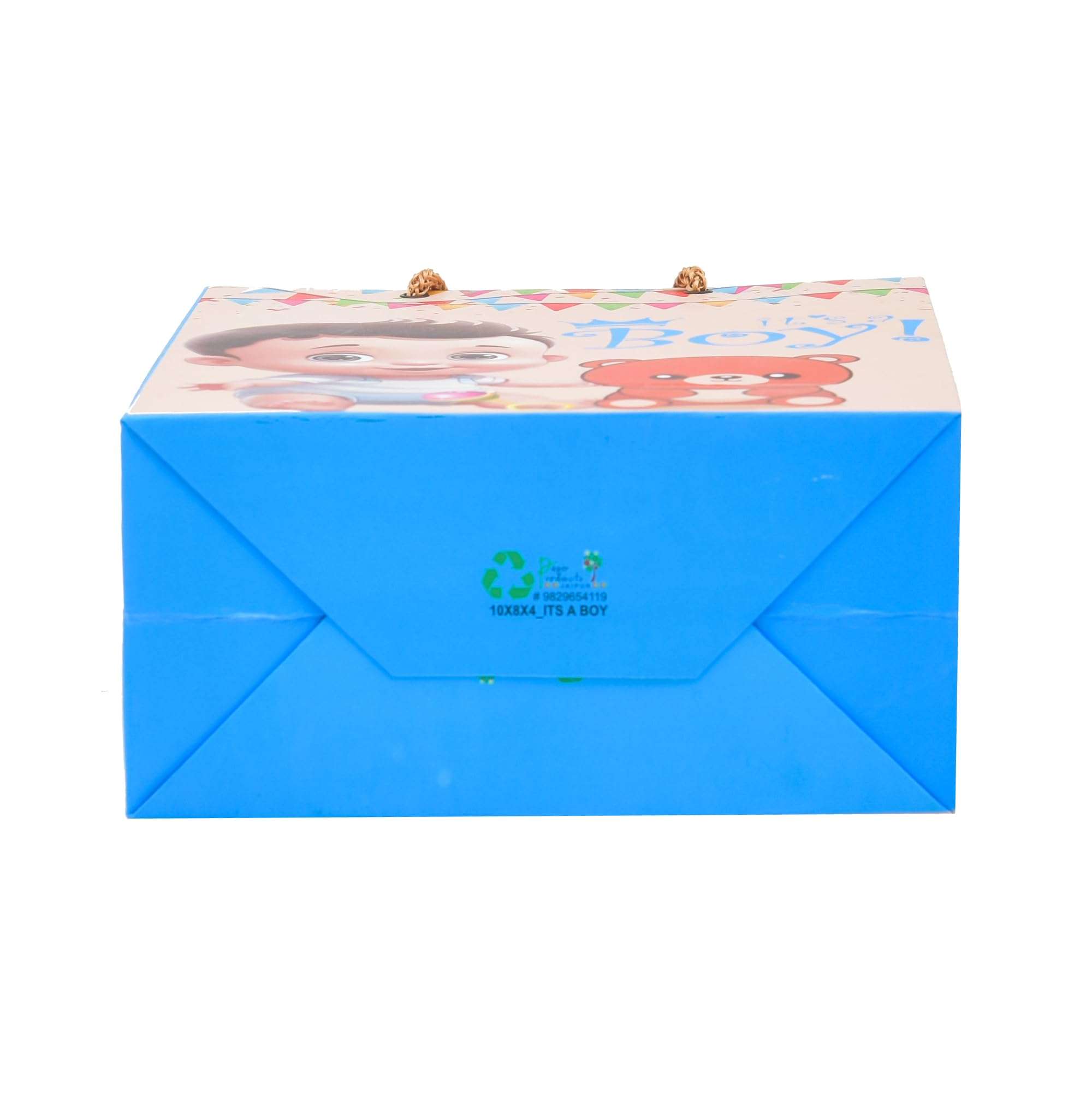 PPJ ® -HAPPY BIRTHDAY BOY (CARTOON THEME) PARTY (30 Pcs.) PAPER CARRY BAG, 10 Inch X 8 Inch X 4 Inch RETURN GIFT/HAPPY BIRTHDAY/RETURN GIFTS/GIFTS/GIFT BAGS/GIFT COVERS (Pack of 30) 5