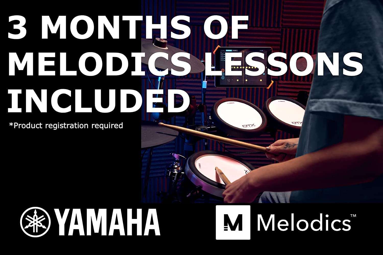 Yamaha DTX6 Electronic Drum Set (DTX6K3-X) 6