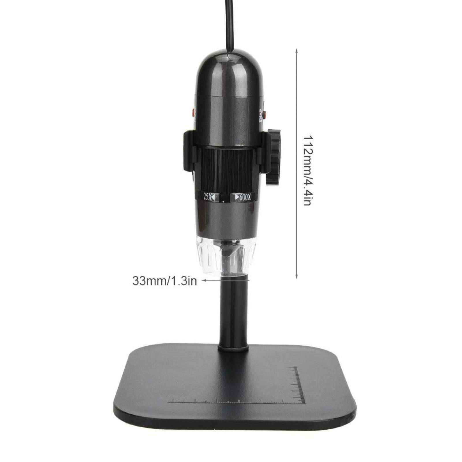 Microscope, Reliable 8 White LED Lights S04 Microscope with Lifting Bracket for Industry for Instrument 3