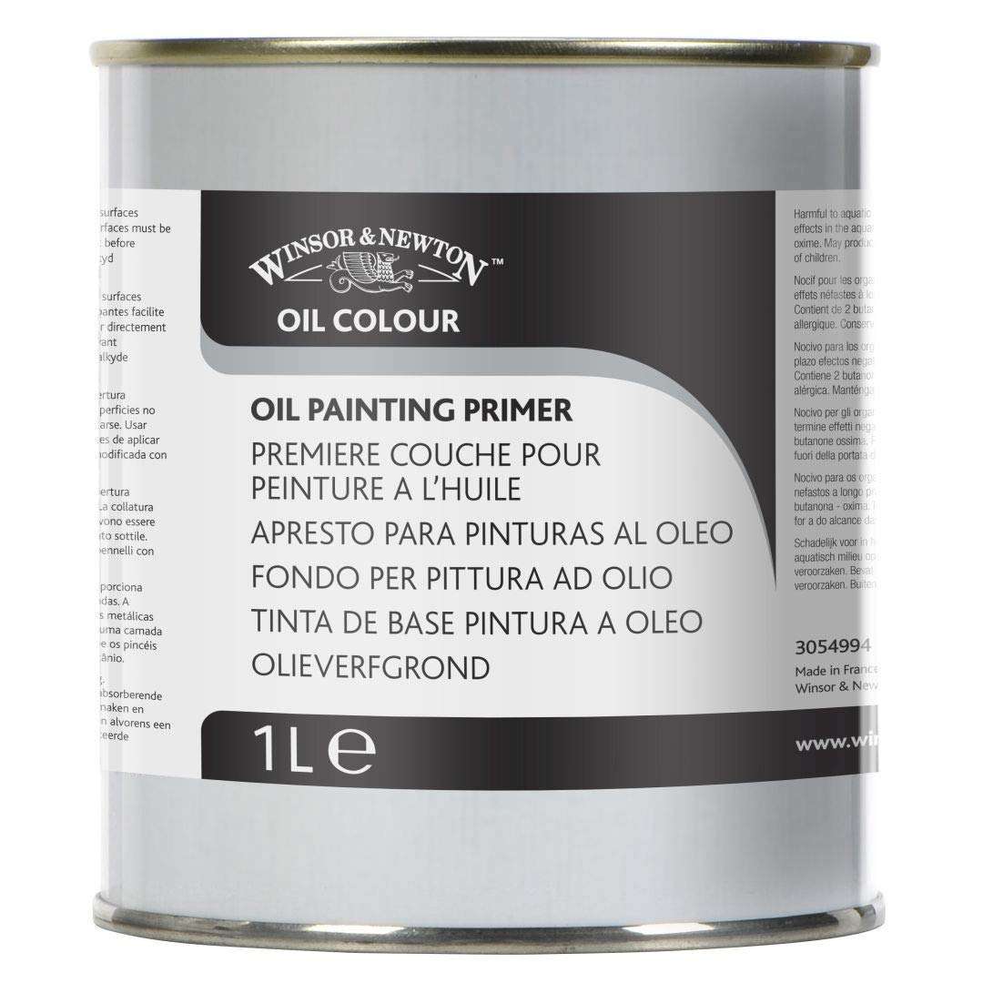 Winsor & Newton Oil Painting Primer Tin - 1 Litre 1