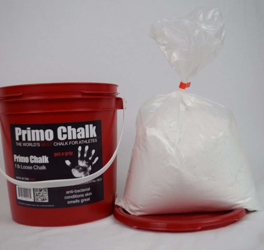 1 lb Loose Chalk in Reusable Bucket - Primo Chalk 5