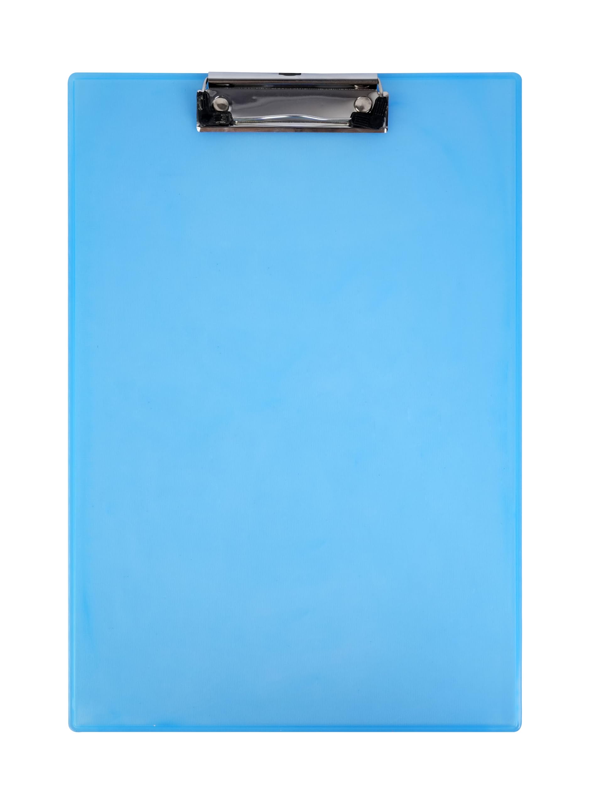 Bambalio Plastic 14 x 9.7 Clipboard Writing Pad Clipboards Drawing/Writing/Clipboard with Clip | Sturdy, Lightweight for Office, School, College (Blue)