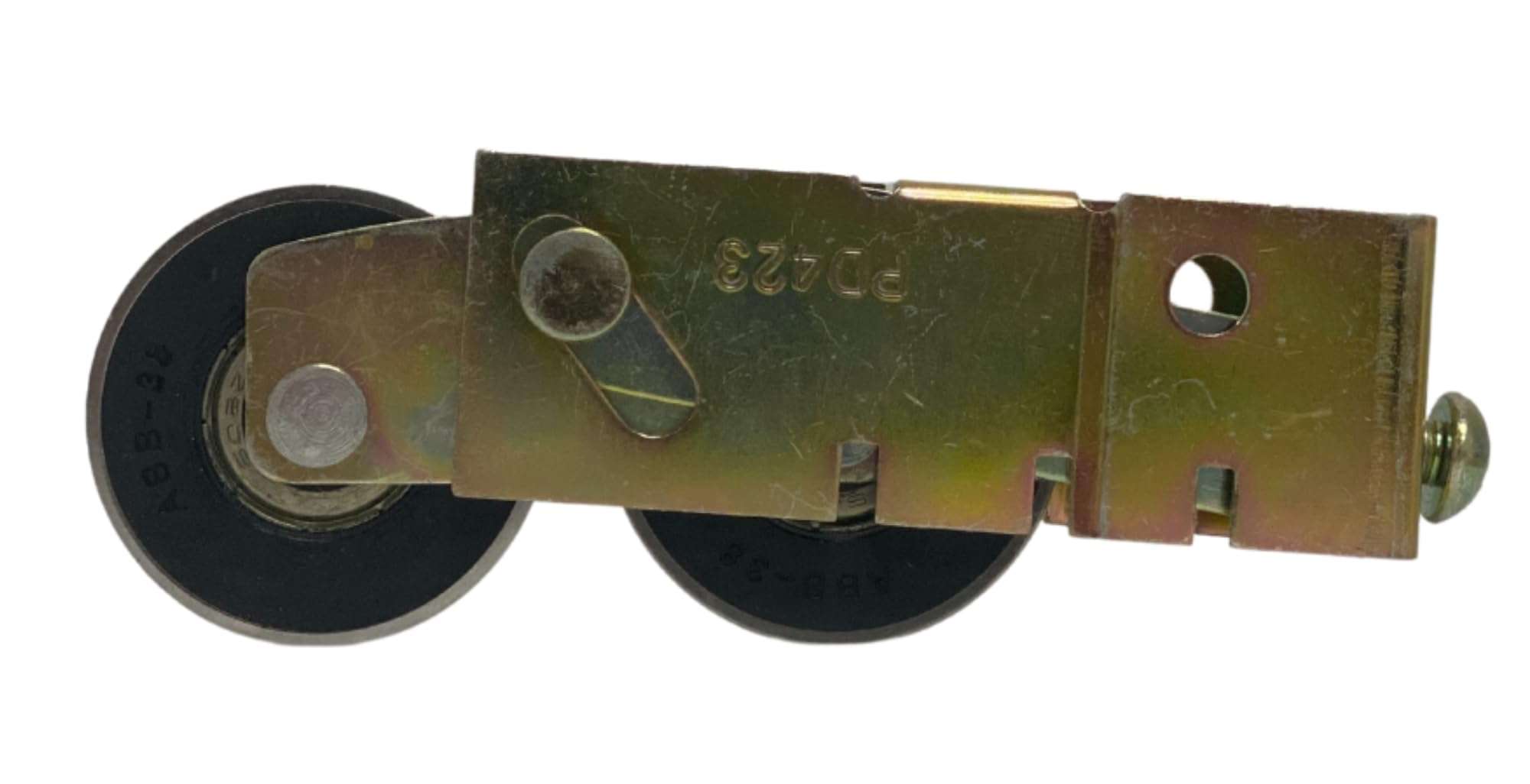 1-1/2 Inch Acorn Tandem Sliding Glass Door Assembly Roller Replacement with Precision Bearing Steel Wheels - Fix and Repair Sliding Door Hardware 1