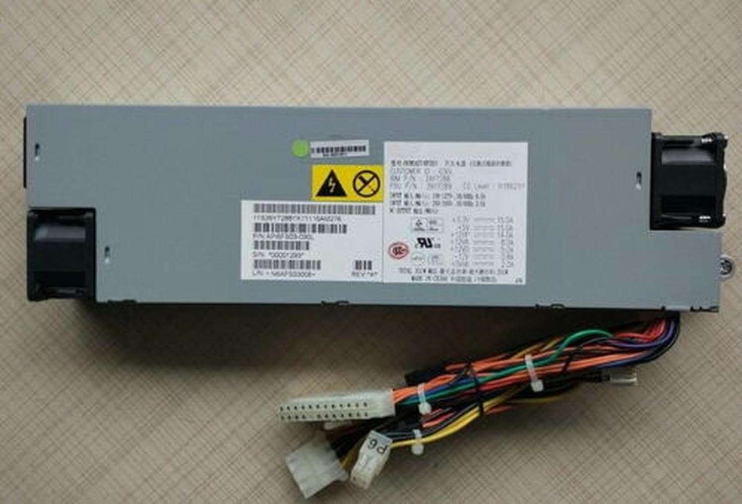 YTHYTHYTH Server ac Adapter for X3250 X3250M2 X3250 M2 39Y7288 39Y7289 API6FS03 350W