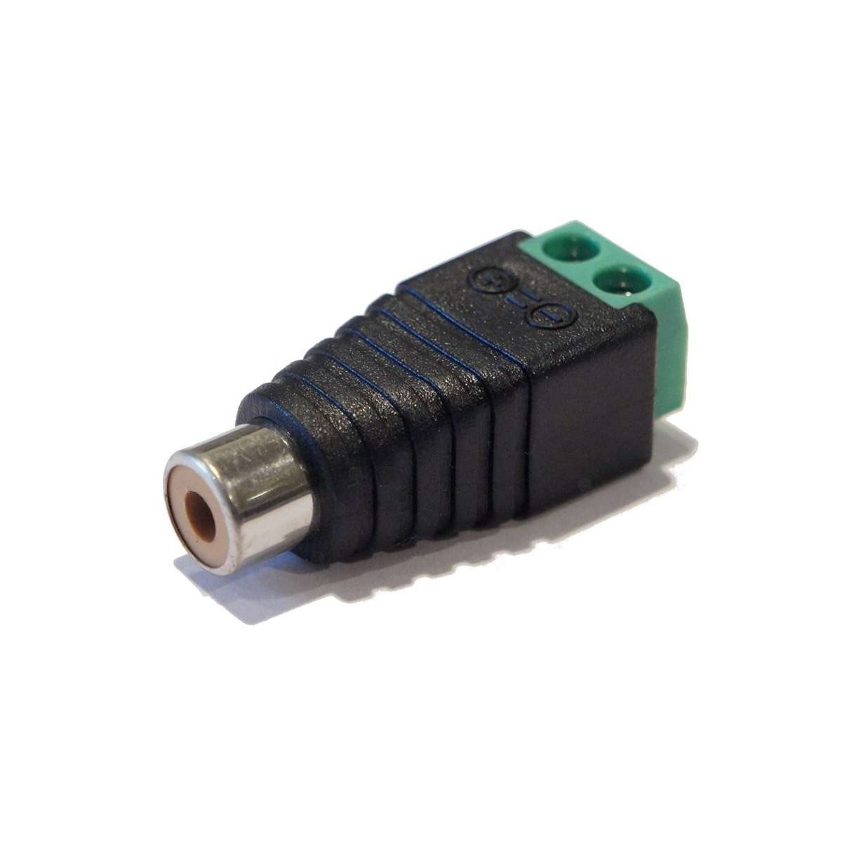 FolioGadgets DC Screw Terminal Block to RCA Female and Male Connector Adapter - 10 Male & 10 Female 2