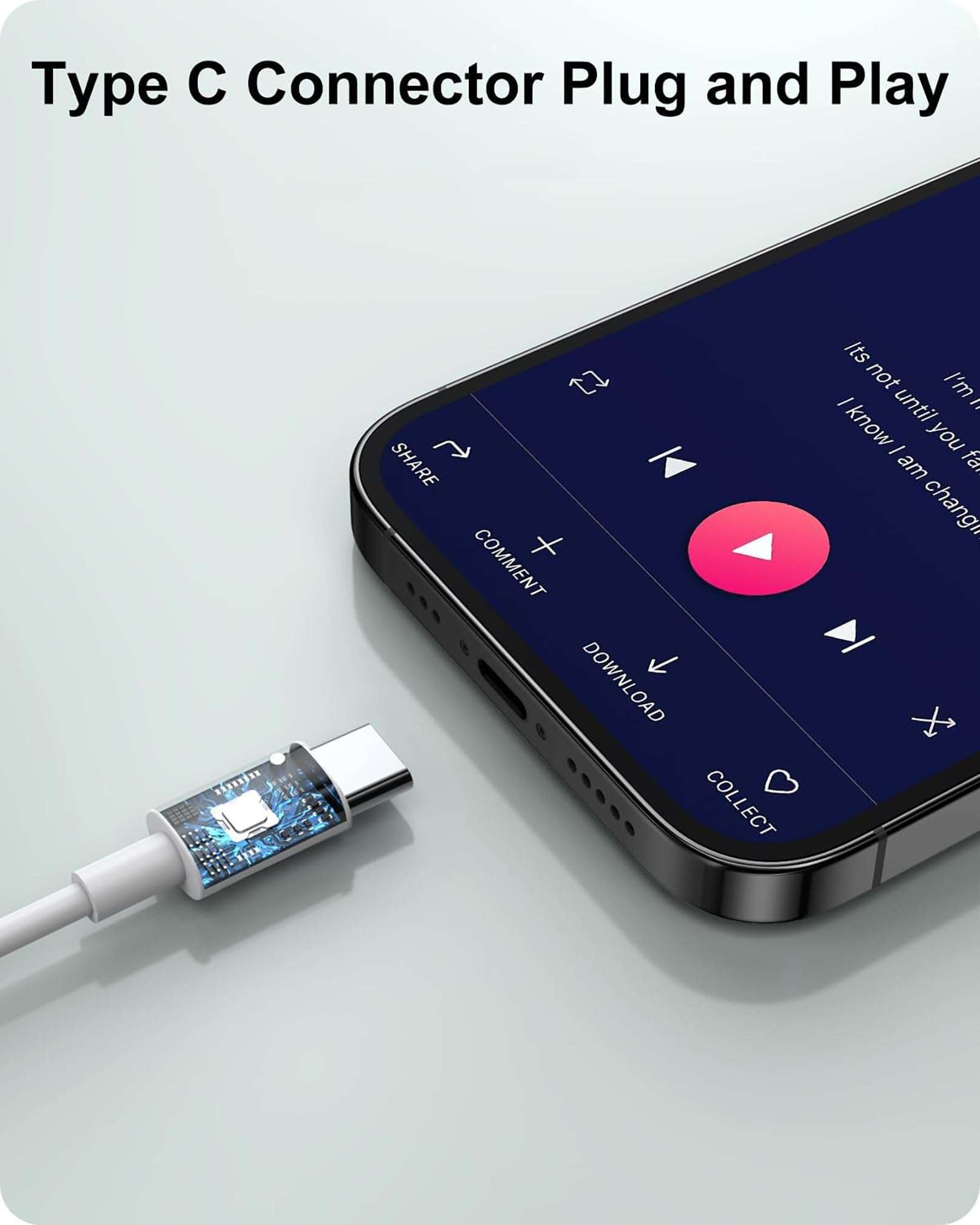 2 Pack USB C Headphones Earbuds for Apple iPhone 16/15/iPad Pro, Type C Earbuds Wired Earphones with Microphone & Remote Control Noise Cancelling in-Ear Headset for Samsung Galaxy,Pixel 7/6/6a/5/4 5