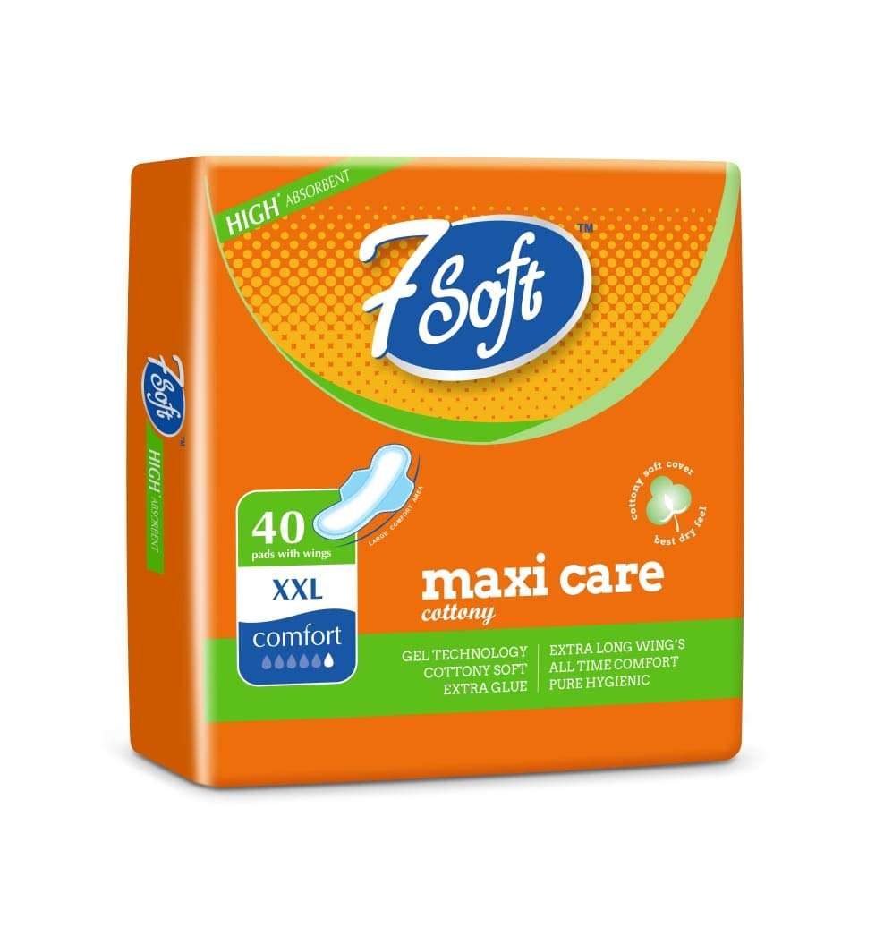 7 Soft Maxi Care Cottony XXL Sanitary Pad 3
