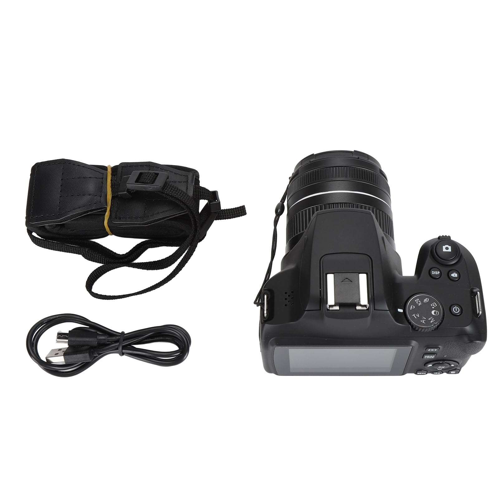 64MP Digital Camera for Photography, 4K Vlogging Camera for YouTube with 3in Flip Screen, 40X Zoom Digital Zoom, Autofocus Professional Camera for Photography 6