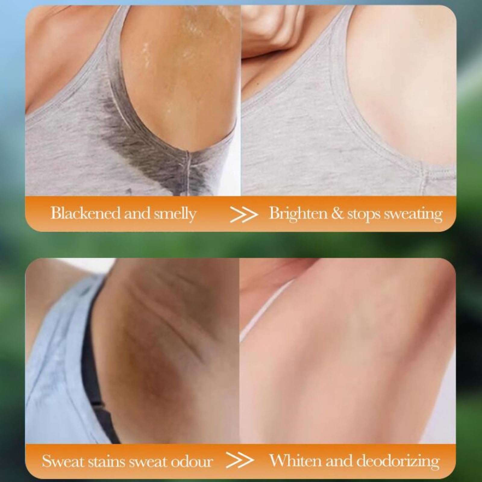 NAOLVE Vitamin C Roll-On Deodorant For Women & Men - 72H Odor Control With Antioxidant Power, Aluminum-Free & Alcohol-Free For Sensitive Skin, Natural Freshness, Non-Sticky Formula 3