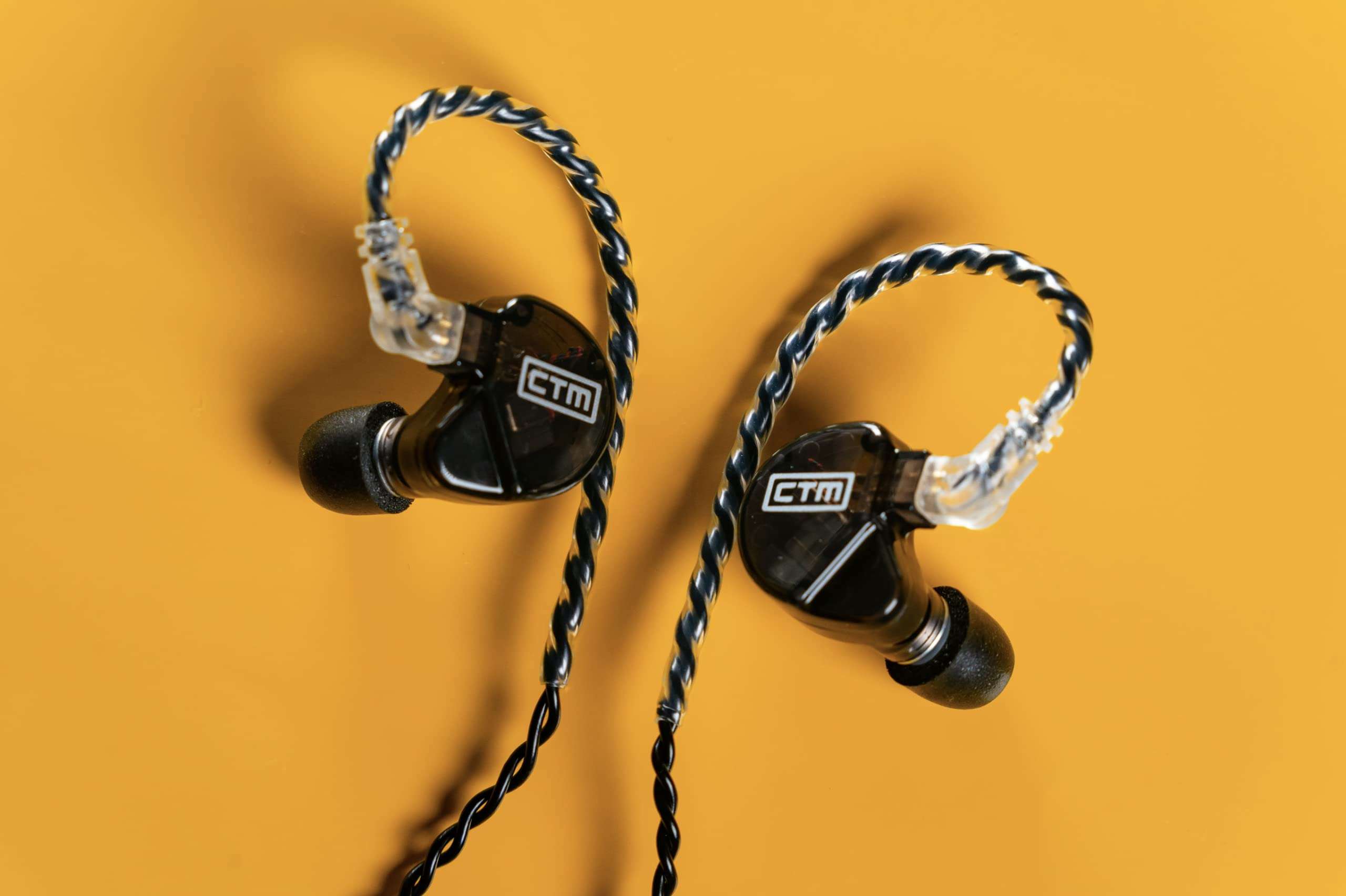 CTM CE220 - Pro Isolating Dual Driver Wired Earphones by Clear Tune Monitors (Smoke) 4