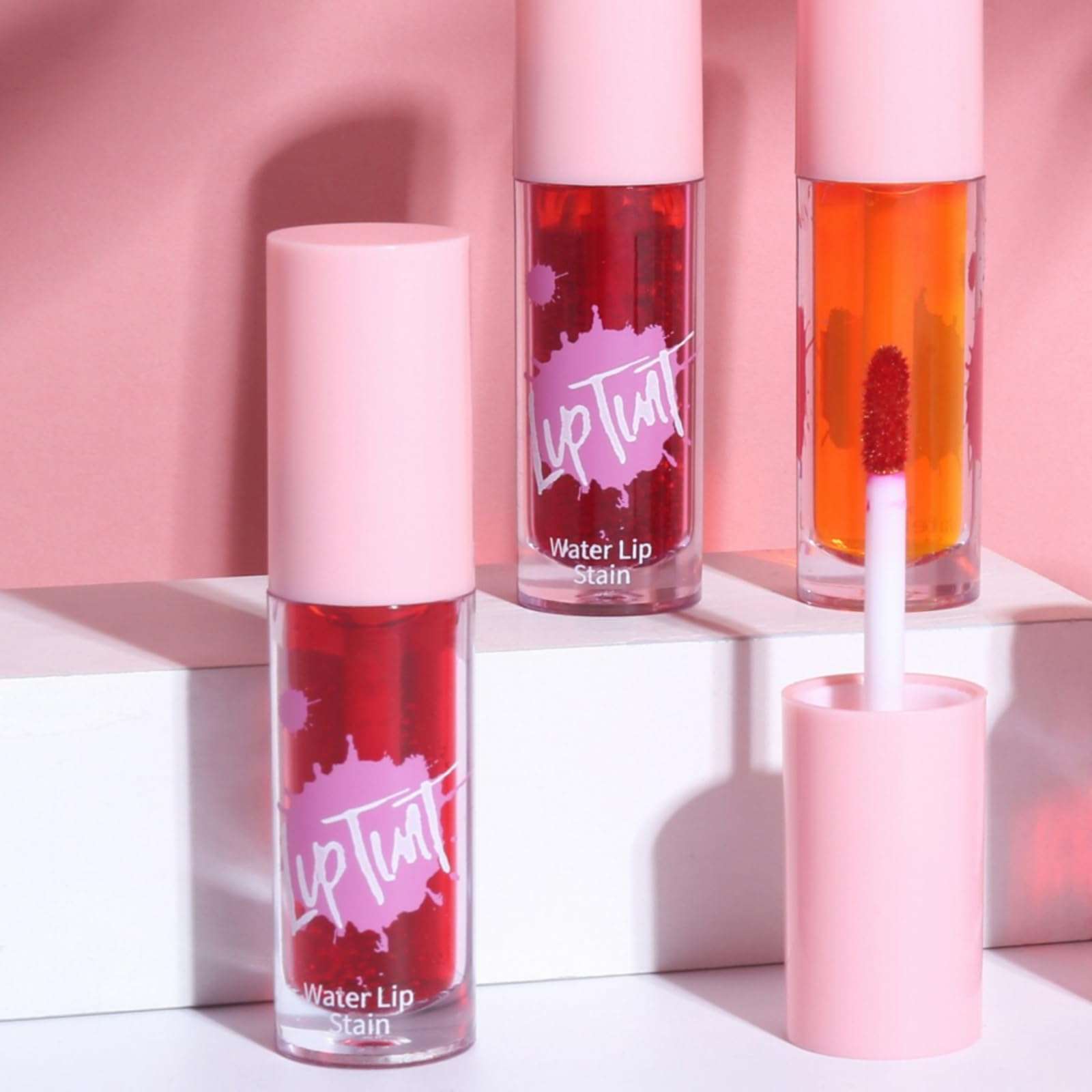 Lip Stain Long Lasting Lip Tint Waterproof Lip Stain Tint, Multi-use Lip and Cheek Tint, Non-Stick Cup Korean Lip Gloss, tinta de labios de larga duracion 6