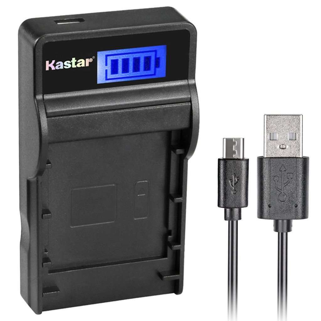 Kastar Slim LCD Charger Replacement for Panasonic DMW-BCM13 and Lumix DMC-FT5 DMC-LZ40 DMC-TS5 TS6 DMC-TZ37 DMC-TZ40 DMC-TZ41 DMC-TZ55 DMC-TZ60 DMC-ZS27 DMC-ZS30 DMC-ZS35 DMC-ZS40 DMC-ZS45 DMC-ZS50