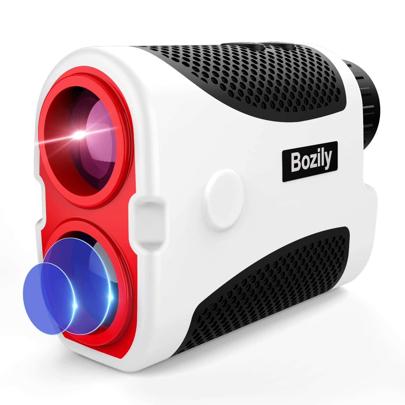 Bozily Golf Rangefinder,Hunting Rangefinder 6X Laser Range Finder 1000 Yards with Slope ON/Off Technology, Fast Flag-Lock, Continuous Scan Support - Tournament Legal Golf Rangefinder 1