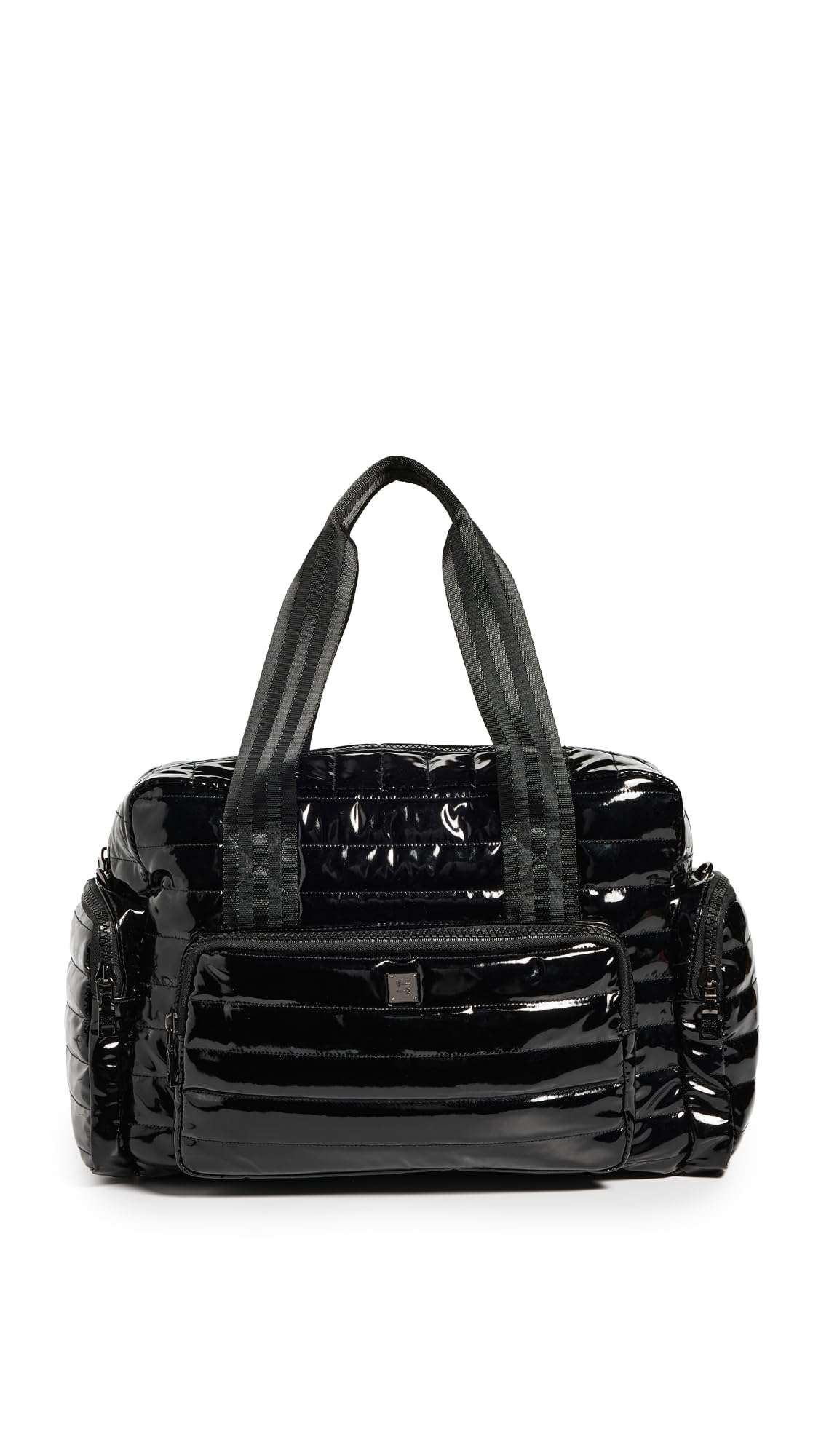 Think Royln Women's Voyager Tote, Black Patent, One Size 1