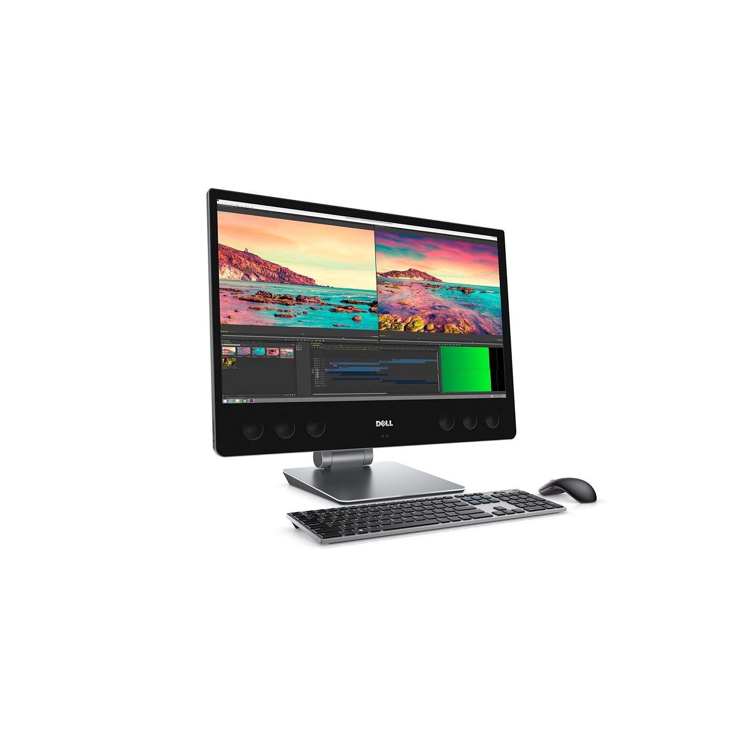 Dell SBR05 Precision 5720 All-in-One Workstation with Intel i5-7500, 8GB 1TB HDD 256GB SSD, 27" (Renewed)