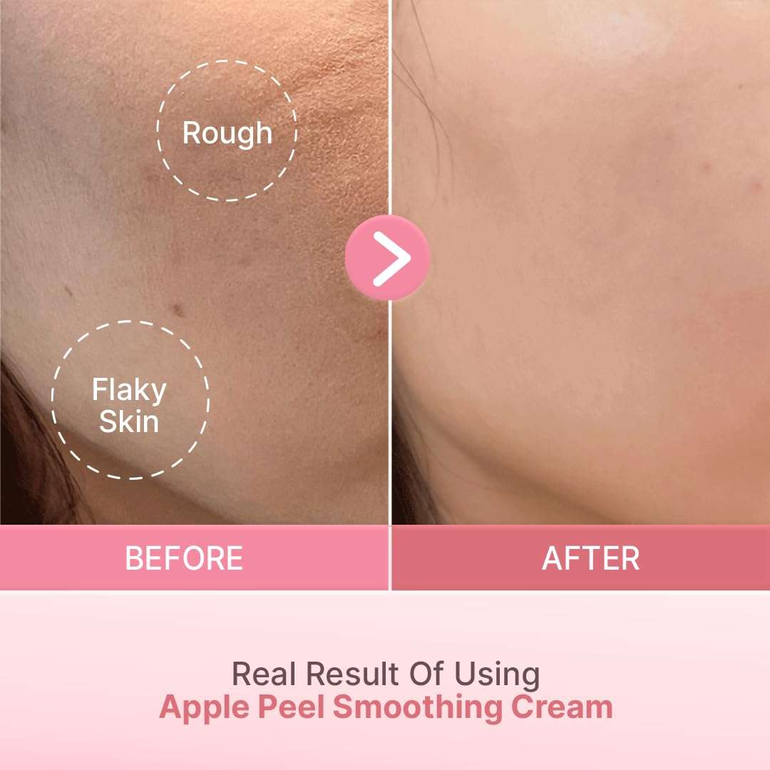 SUNGBOON EDITOR Apple Peel Glow Skin Soothing Cream 50ml (Tube) - Moisturizing Facial Cream for All Skin Types - Face 5