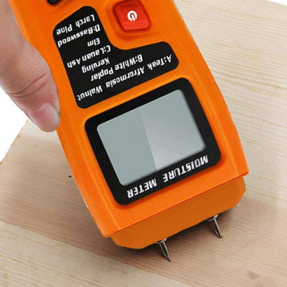 WJUKC 0-99.9% Portable Digital Wood and Wood Moisture Meter Humidity Tester for Wood Moisture Measurement 3