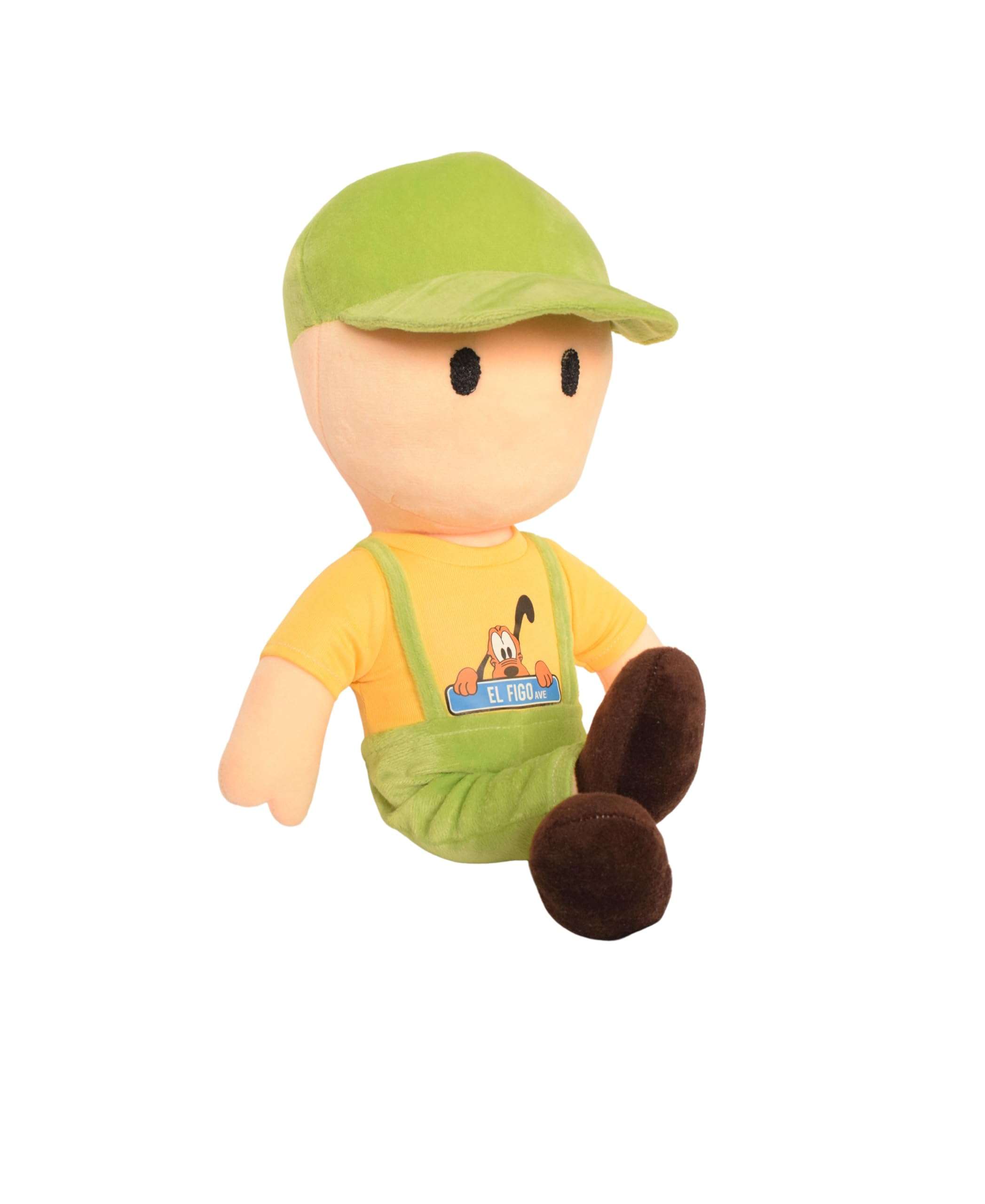 EL FIGO Plush Doll, Soft Toys, Doll for Kids, Toy for Girls, Birthday Gift Girl/Boys, Gift for Girls, Doll for Girl in Sturdy Dress (Doll 40 c.m) 5