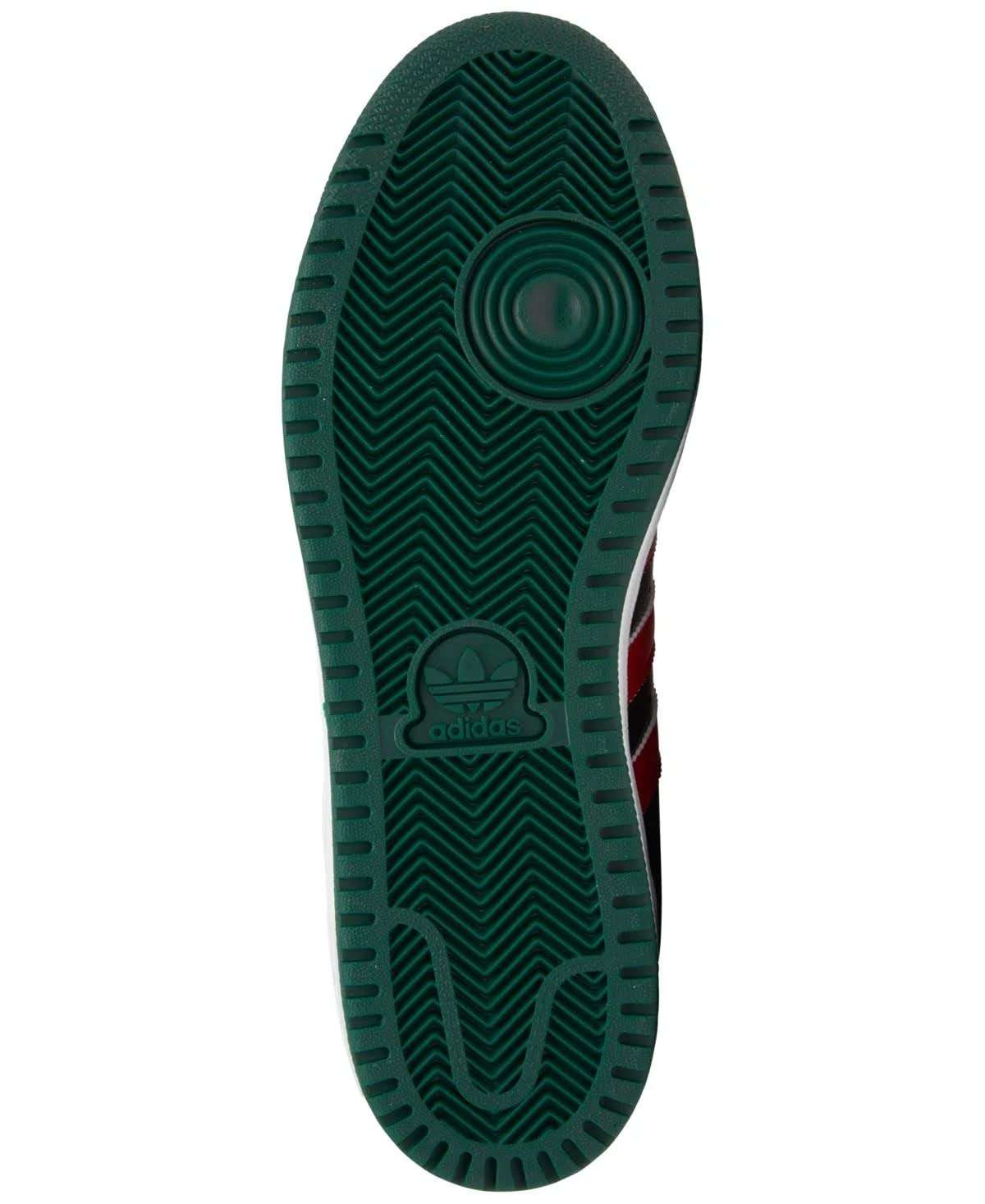 adidas Originals Men's Top Ten Hi Basketball Shoes, Green/Black/Scarlet, 10.5 5