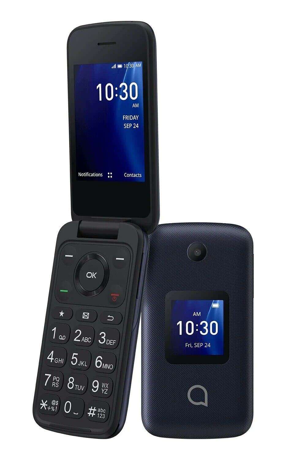 Alcatel TCL Flip Phone 4G LTE Smart Flip ATT Tmobile Verizon (Compatible with All Service Providers)