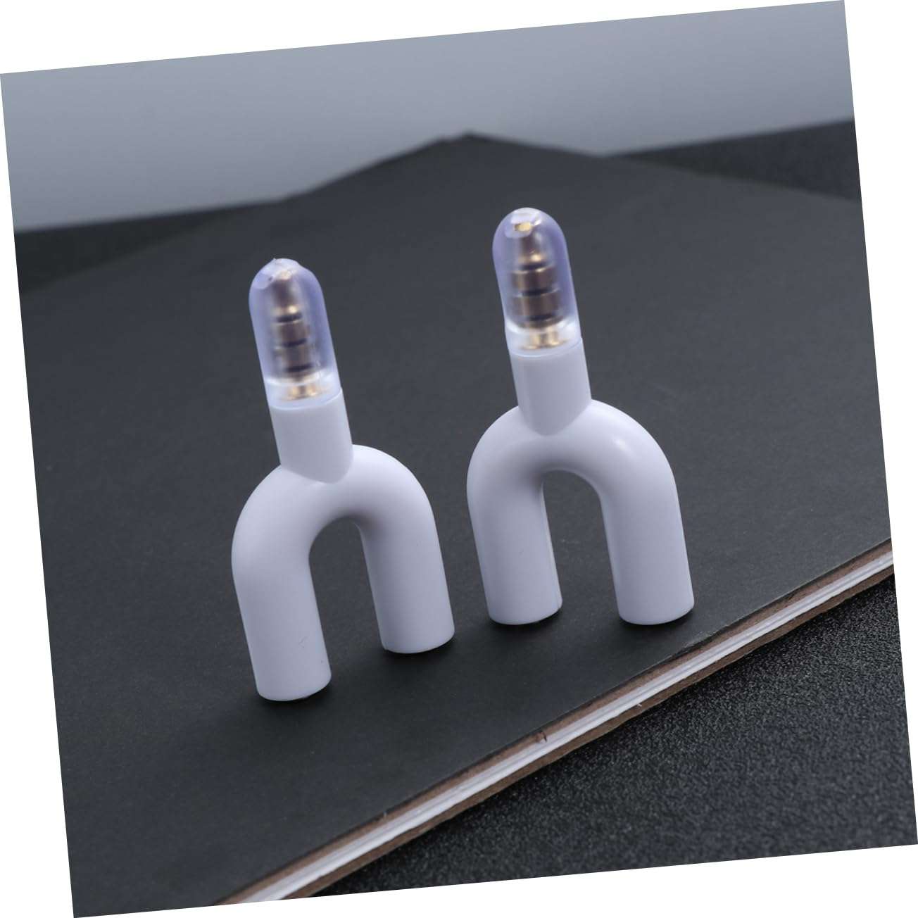 balacoo Female to Male Headset Splitter Adapter Mobile Audio for Laptop White for Traveling with Stereo Headphones 5