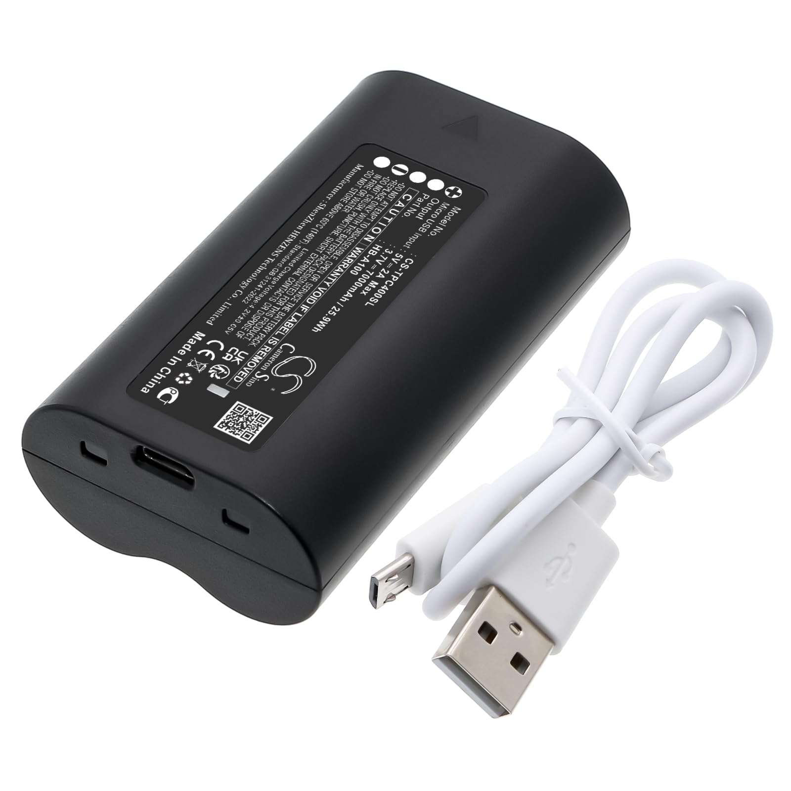 7000mAh / 25.9Wh Replacement Battery for TP-Link C400S2, C420S1, C420S2, D230S1, Tapo C400, Tapo C420, Tapo D230, HB-A100 3