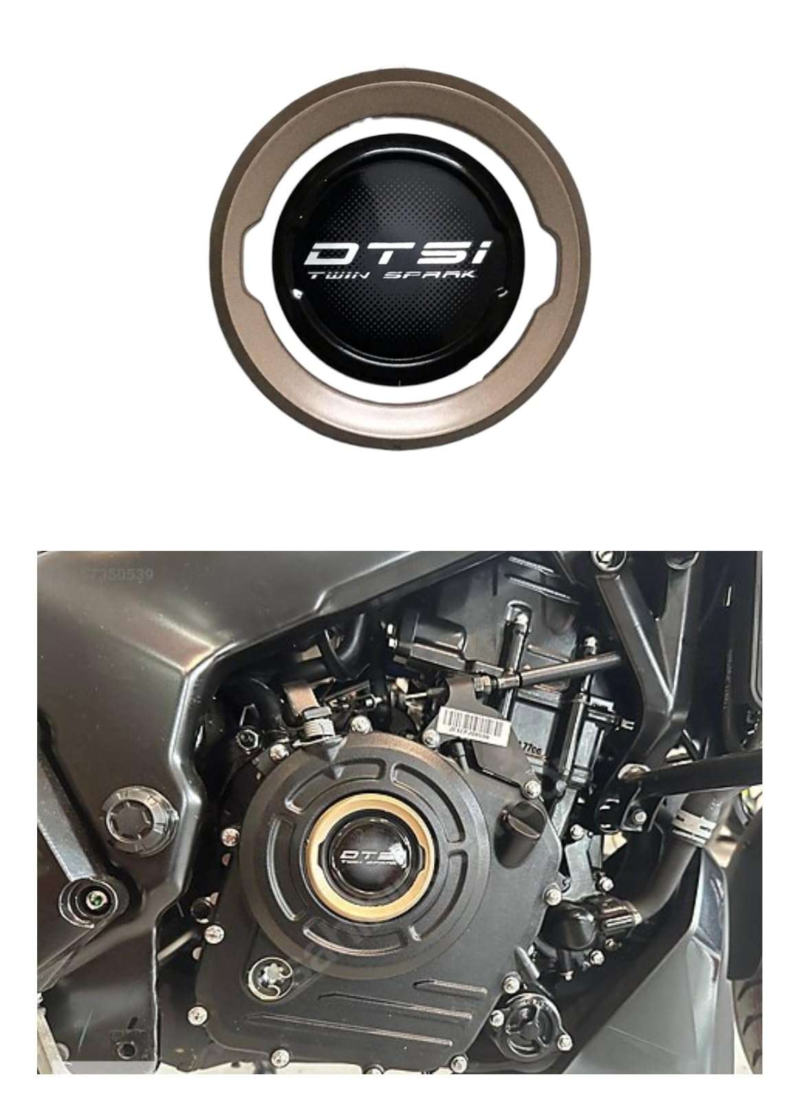 PHITO New Bike Fancy Engine Side Mono Kit Stickers Compatible for DOMIN-r400/200LOGO01 1