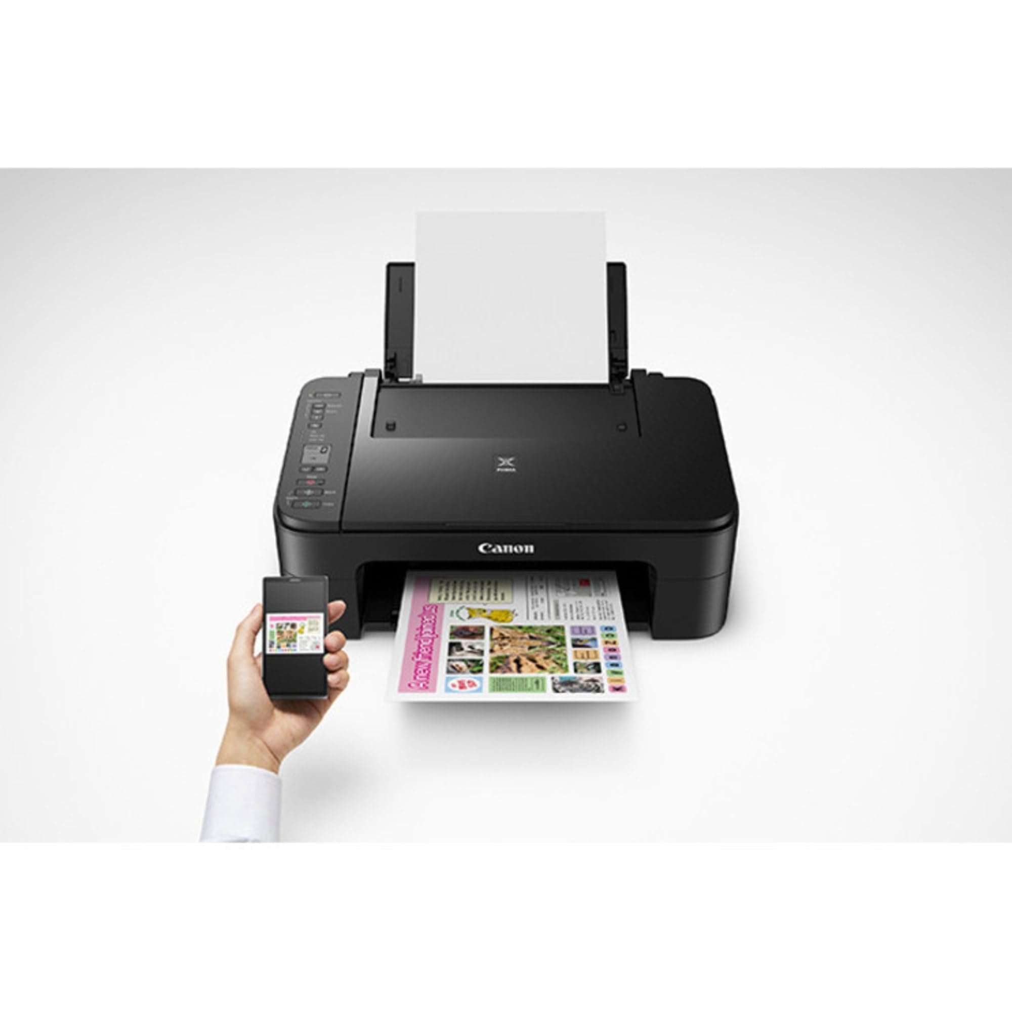 Canon TS3120 Wireless All-In-One Printer, White 4