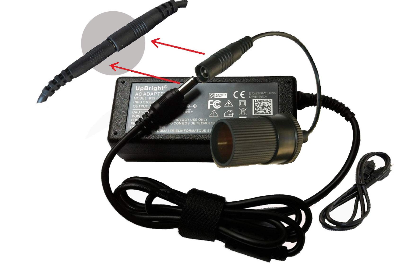 UpBright¨ New Global 12V AC/DC Adapter Replacement for Sunforce GM1200 GM-1200 55520 Winegard AC-DC Power Electrical Converter 12VDC Home Lighter Plug Socket 12.0V 6.0A - 7A Switching Power Supply