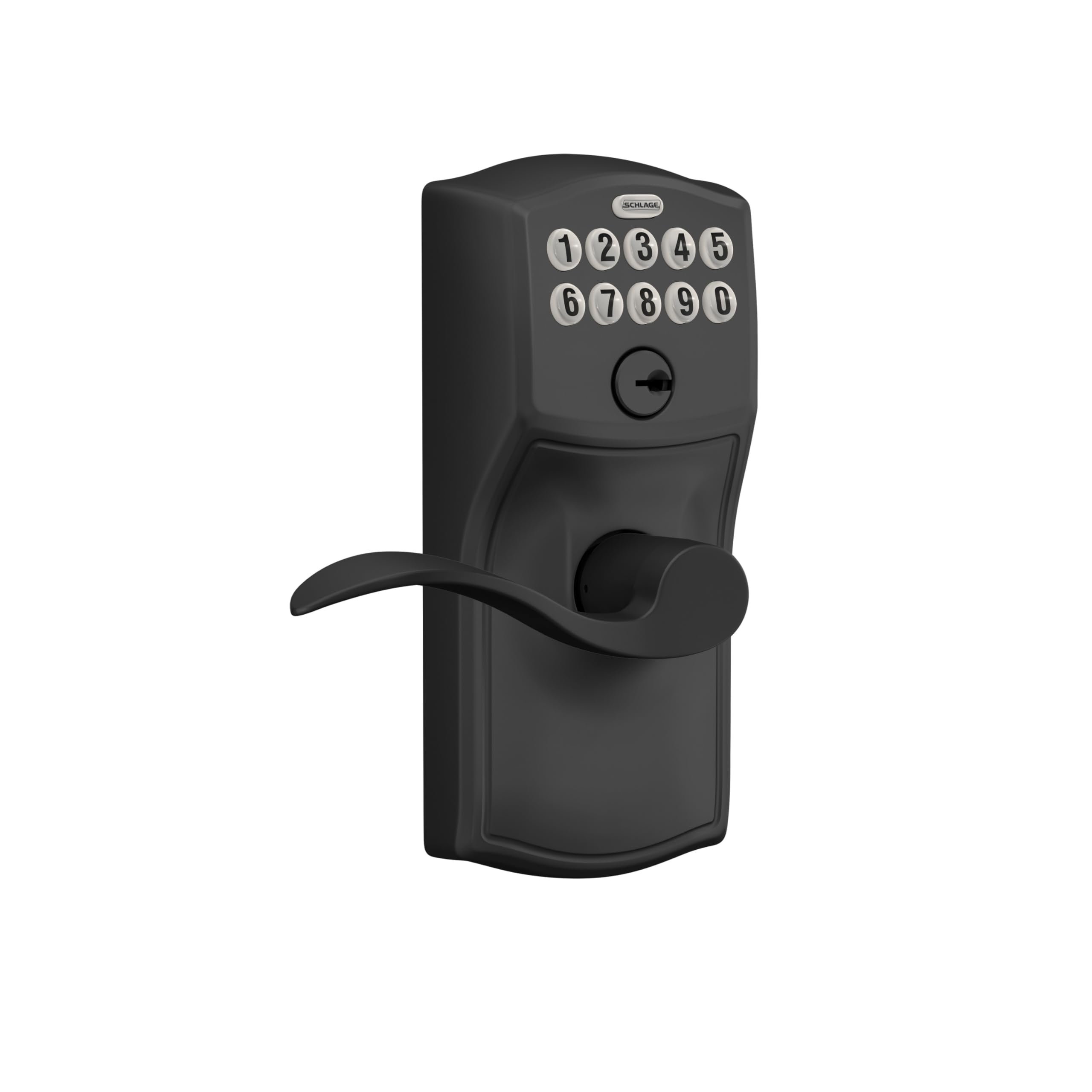 SCHLAGE FE595 CAM 622 Acc Keypad Entry with Flex Electronic Lock, Matte Black 2