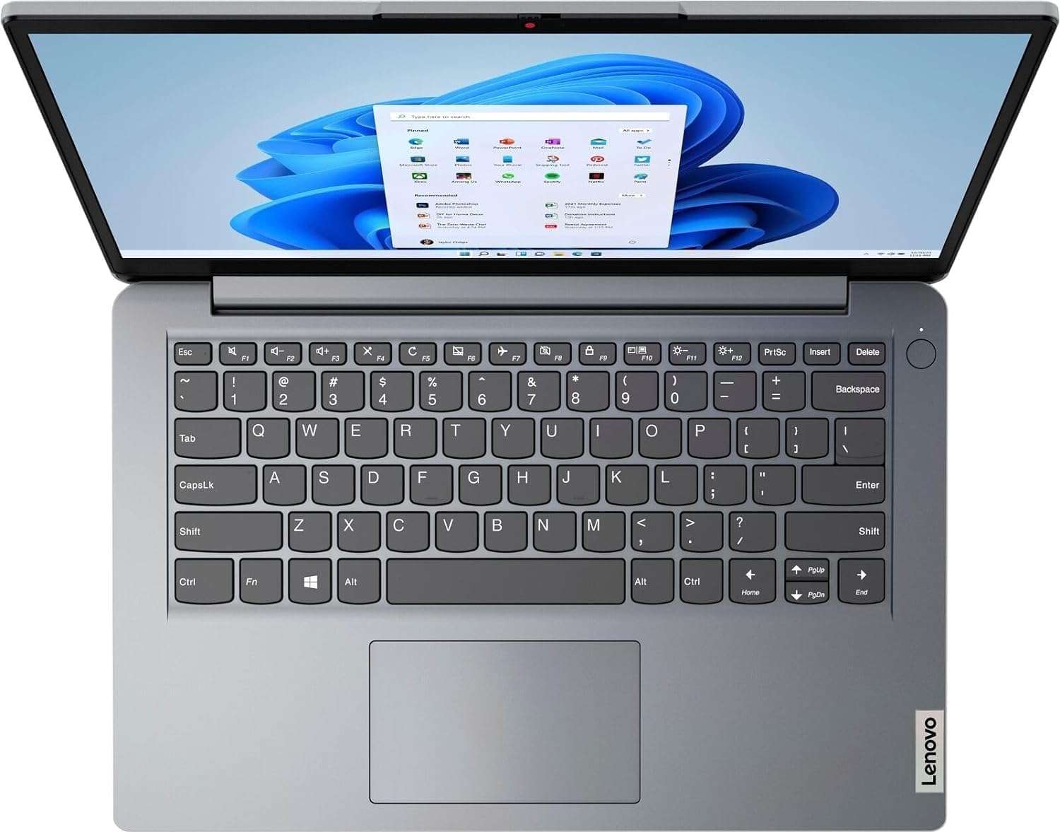 Lenovo 2024 IdeaPad 1 Business Laptop, 14" HD Display, Intel Celeron N4020, 4GB RAM, 128GB eMMC, ‎Intel UHD Graphics, Wi-Fi 6, Windows 11 S, with Laptop Stand 4
