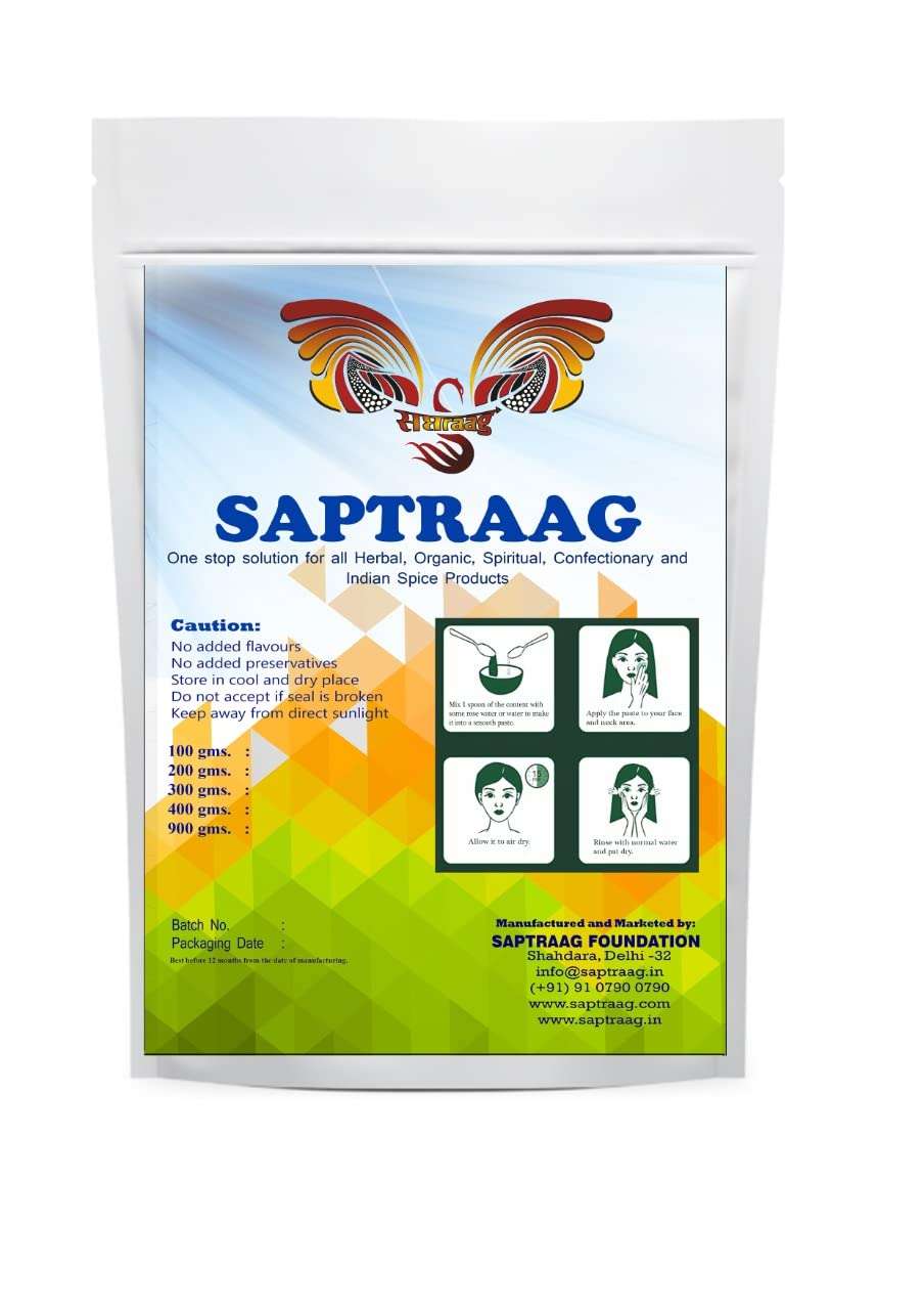 Saptraag's Banana Powder + Papaya Powder + Kiwi Powder + Watermelon Powder 100g*4 2