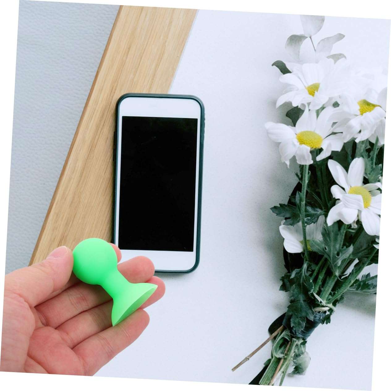 HOMSFOU 5pcs Sucker Phone Holder Sucker Mobile Phone Bracket Cell Phone Kickstand Desktop Phone Holder Cell Phone Holders Cell Phone Stand Holder Mobile Phone Holder Cell Phone Bracket 4