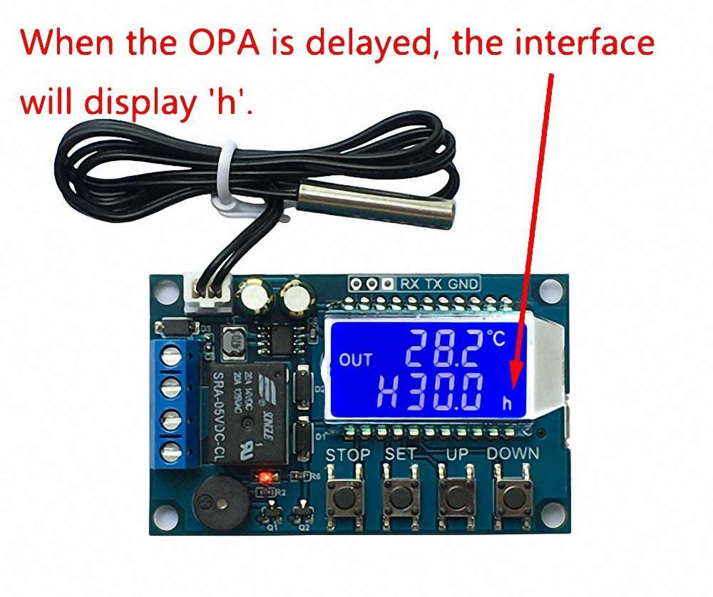 XY-T01 Digital Thermostat Heating Refrigeration Digital Temperature Control Switch Temperature Controller Module 6