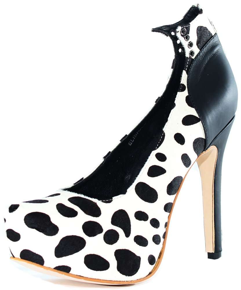 Hendrick Brun 'Elisha' Cow Print Pump (8.5, Cow Print) 1