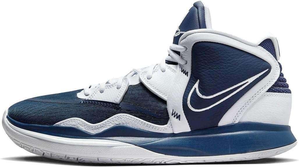 Nike Kyrie Infinity Men's Basketball Shoe, Midnight Navy/Midnight Navy/White, 14 1
