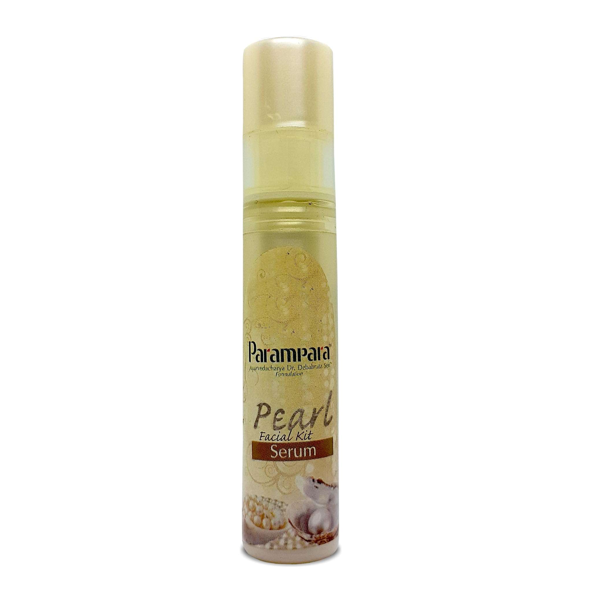 Parampara Ayurved Pearl Serum for Brightening and Glowing Glass Skin With Natural Oriental Pearls 15ml 1